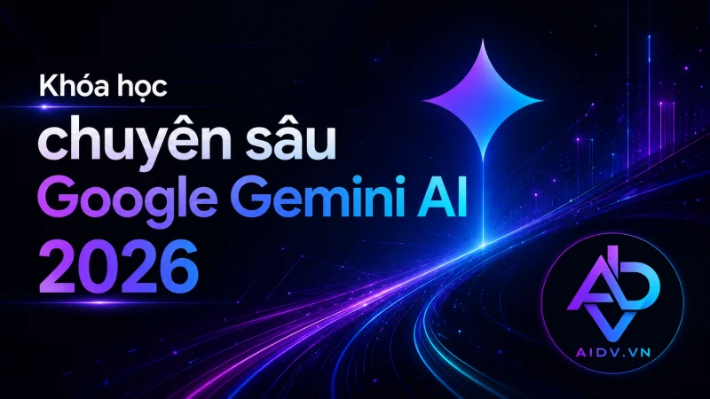 Khóa học chuyên sâu Google Gemini AI 2026
